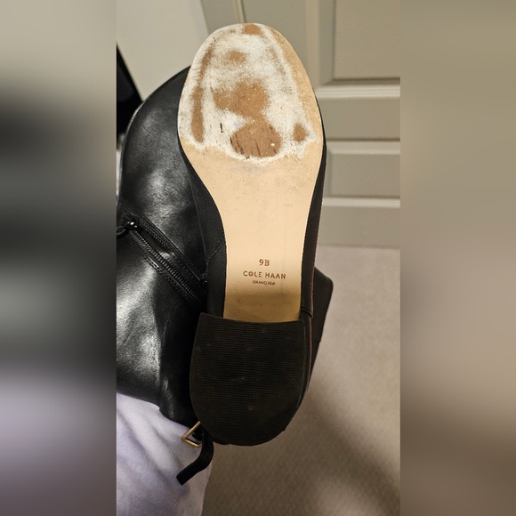 Cole Haan Black Ankle Boots - Picture 6 of 7